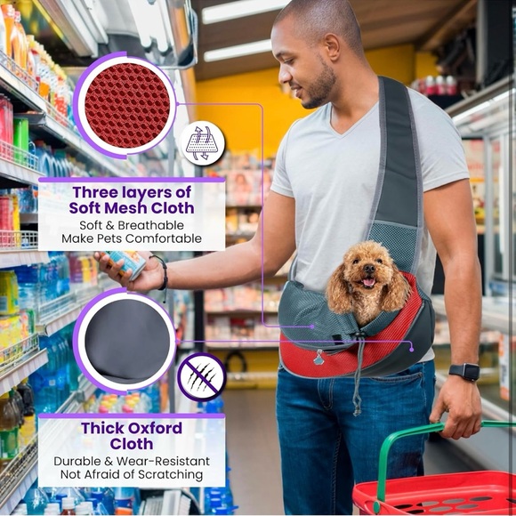 Pet carrier sling size Large - Picture 7 of 8